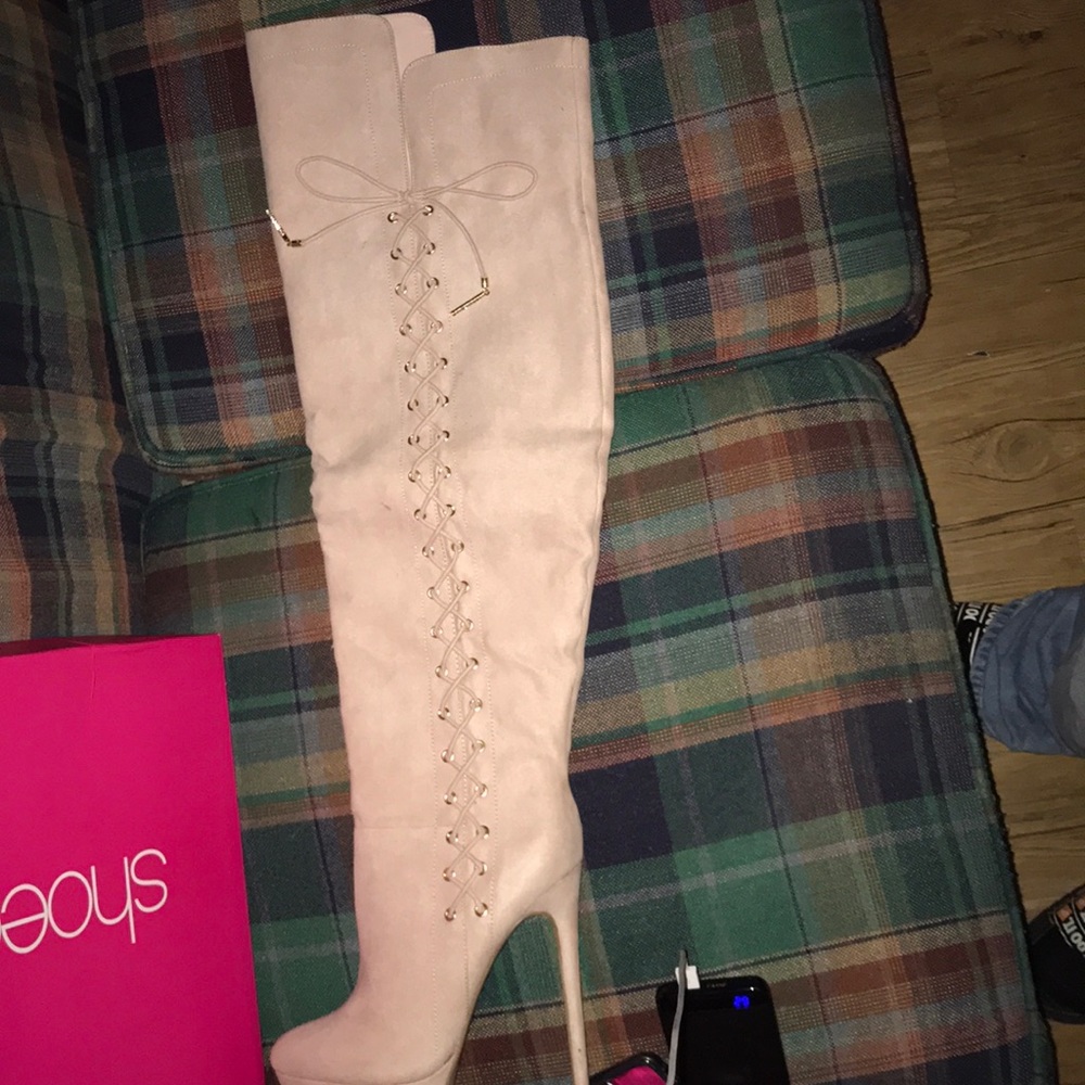 Thigh high boots